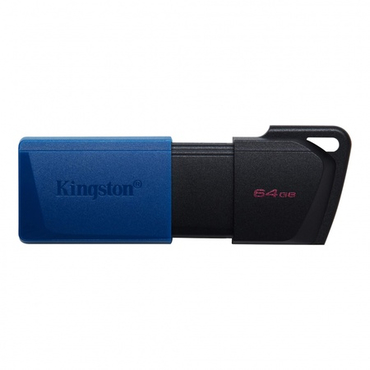 Память USB 3.2 64 Gb Kingston DataTraveler Exodia M, черный/синий (DTXM/64GB)